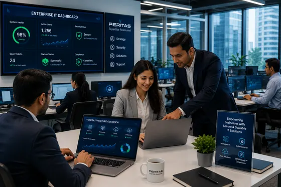 Enterprise offices illustration